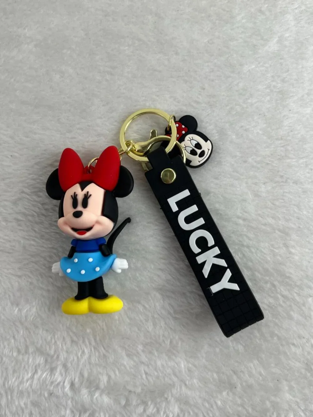 Classic cartoon Mickey Mouse keychain pendant